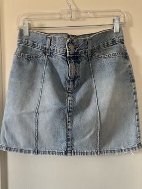Vintage 90s GAP Denim Miniskirt